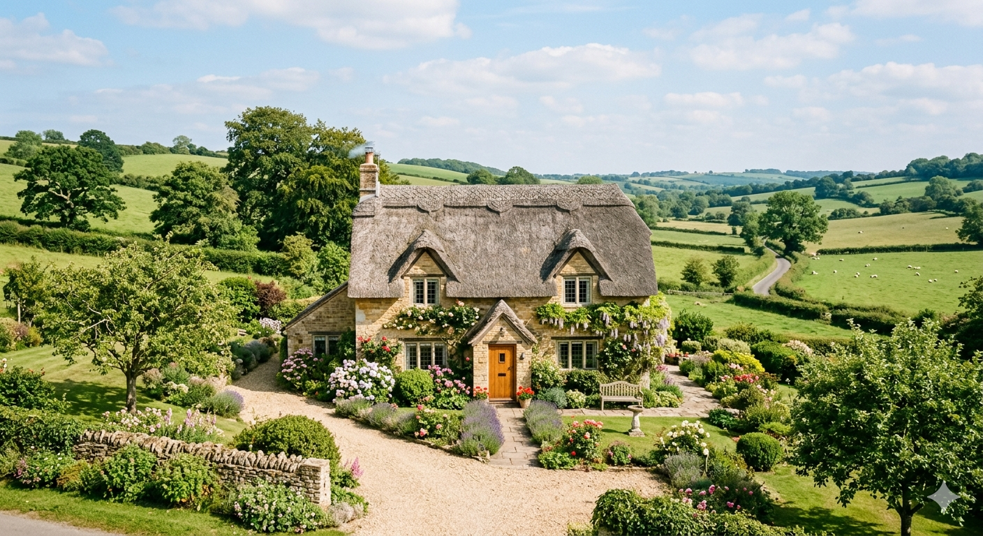 Beautiful cottage in the countryside